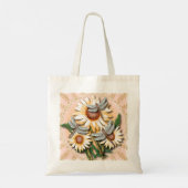 Dragonfly Yellow Daisy Tote Bag (Achterkant)