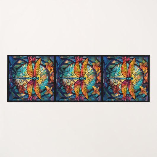 Dragonfly Yoga Mat (Voorkant (horizontaal))