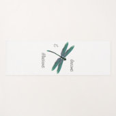 Dragonfly Yogamat (Voorkant (horizontaal))