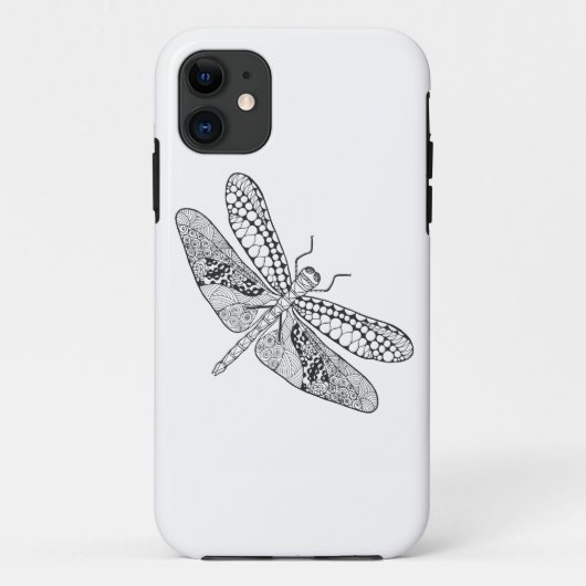 Dragonfly Zendoodle Case-Mate iPhone Case (Achterkant)