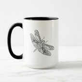 Dragonfly Zendoodle Mok (Links)