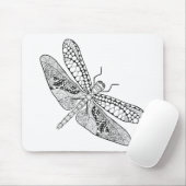 Dragonfly Zendoodle Muismat (Met muis)
