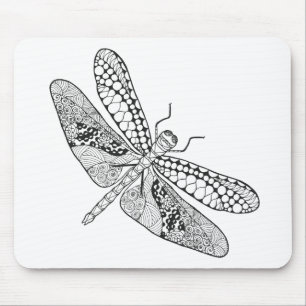 Dragonfly Zendoodle Muismat