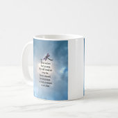 Dragonfly "Zo geliefd" gedicht Koffiemok (Voorkant links)