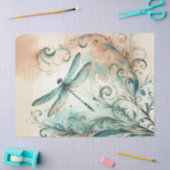 Dragonfly's Dance 3 Tissue Papier (Craft)
