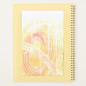 Dragonfons boven pasta kleur Abstract Aangepast Planner (Achterkant)