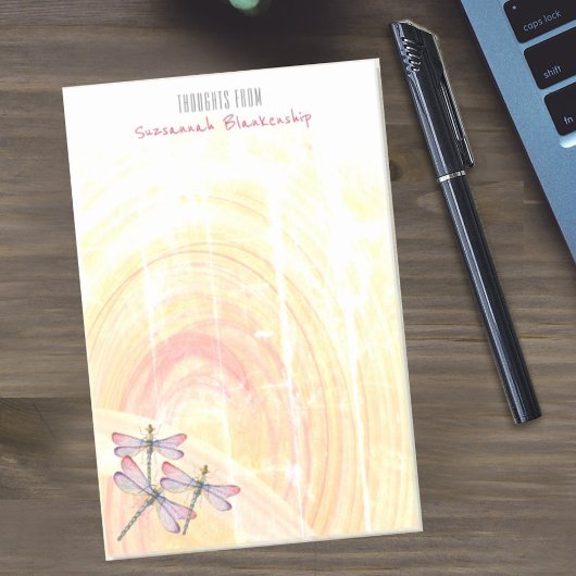 Dragonfons boven pasta kleur Abstract Aangepast Post-it® Notes