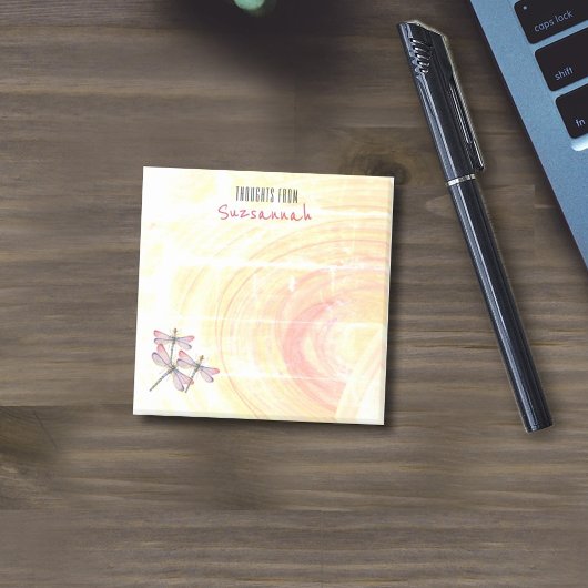 Dragonfons boven pasta kleur Abstract Aangepast Post-it® Notes