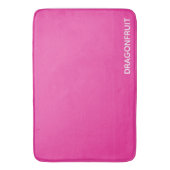 Dragonfruit roze kleurnaam badmat (Voorkant Verticaal)