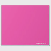 Dragonfruit roze kleurnaam cadeaupapier (Vlak)