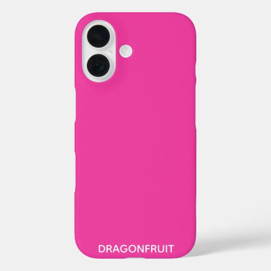 Dragonfruit roze kleurnaam Case-Mate iPhone case (Achterkant)
