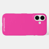 Dragonfruit roze kleurnaam Case-Mate iPhone case (Achterkant (horizontaal))