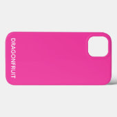 Dragonfruit roze kleurnaam Hoesje-Mate iPhone draa Case-Mate iPhone Case (Achterkant (horizontaal))