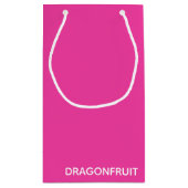 Dragonfruit roze kleurnaam klein cadeauzakje (Achterkant)