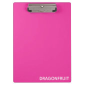 Dragonfruit roze kleurnaam klembord (Voorkant)