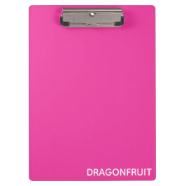 Dragonfruit roze kleurnaam klembord