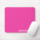 Dragonfruit roze kleurnaam muismat (Met muis)