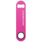 Dragonfruit roze kleurnaam speed flessenopener (Voorkant)