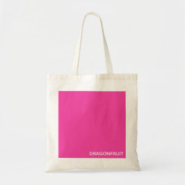 Dragonfruit roze kleurnaam tote bag