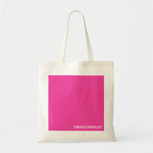 Dragonfruit roze kleurnaam tote bag