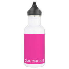 Dragonfruit roze kleurnaam waterfles 