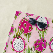 DRAGONFRUITY Roze Pitaya Strandlaken (In situ)