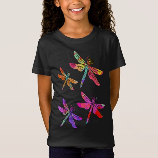 Dragonfus diereninsectencadeau dragonfly t-shirt (Voorkant)
