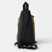 dragongfly abstracte Sling Bag (Achterkant)