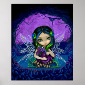 Dragoning Garden 2 fantasie drakenfee Kunst afdruk Poster (Voorkant)