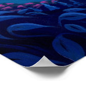 Dragoning Garden 2 fantasie drakenfee Kunst afdruk Poster (Hoek)