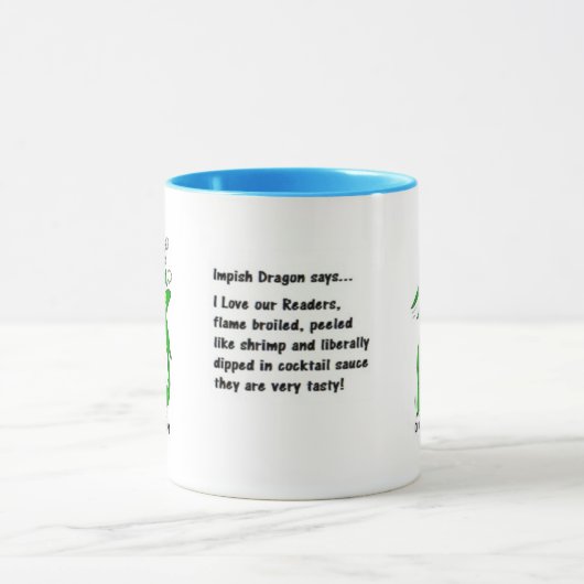 DragonLaffs.com - Dragon lachen Mok (Midden)