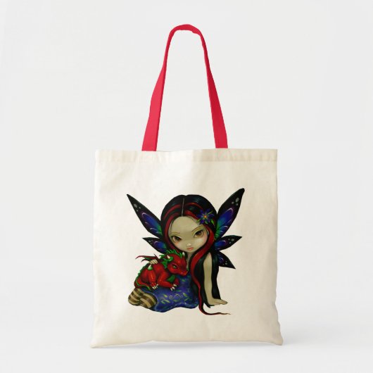 Dragonling Garden I draak fairy Bag Tote Bag (Voorkant)