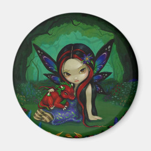 "Dragonling Garden I" Magnet