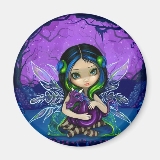 "Dragonling Garden II" magneet (Voorkant)