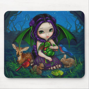 "Dragonling Garden III" Mousepad Muismat
