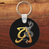 Dragonlore Initiaal A Sleutelhanger (Voorkant)