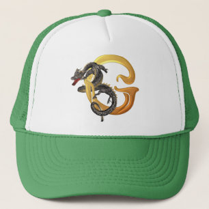 Dragonlore Initiaal G Trucker Pet