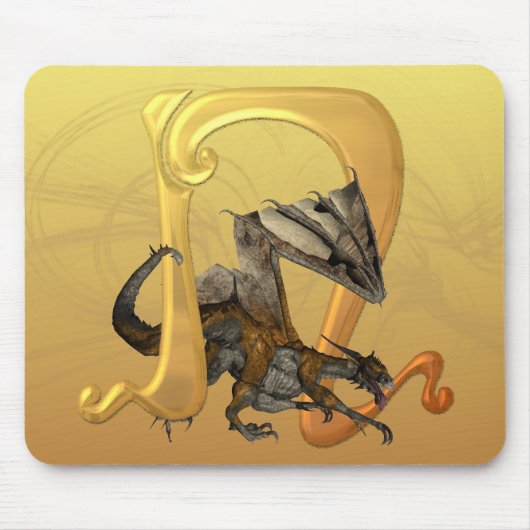 Dragonlore Initiaal N Muismat (Voorkant)
