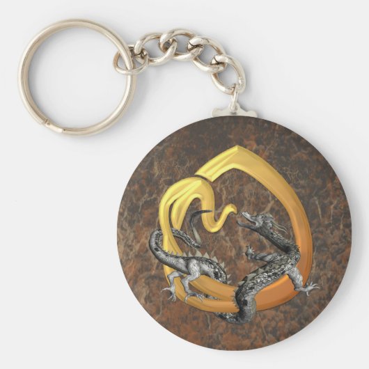 Dragonlore Initiaal O Sleutelhanger (Voorkant)