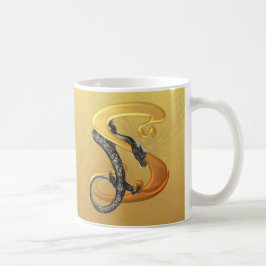 Dragonlore Initiaal S Koffiemok