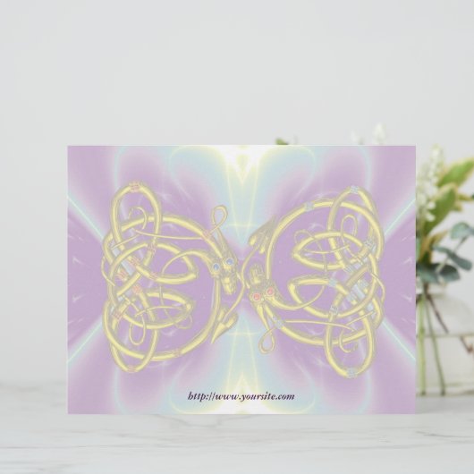 DRAGONLOVE PERSOONLIJK BRIEFHOOFD (Staand voorkant)