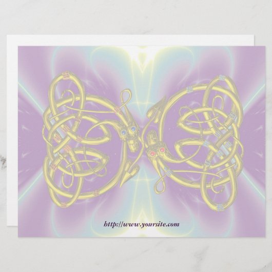 DRAGONLOVE PERSOONLIJK BRIEFHOOFD (Voorkant / Achterkant)