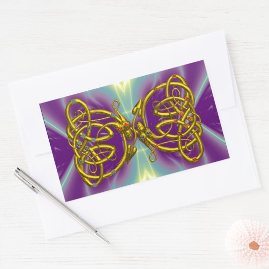 DRAGONLOVE RECHTHOEKIGE STICKER (Envelop)