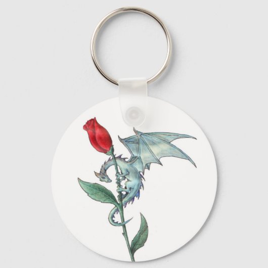 Dragonrose Keychain (Voorkant)