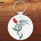 Dragonrose Keychain (Voorkant)