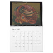 Dragons 2011 fantasy art agenda big eye schilderij kalender (Mar 2026)