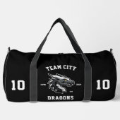 Dragons "Aanpasbaar" Sportteam Plunjezak (Voorkant)