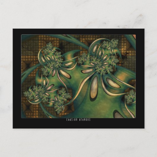 Dragons achtervolgen briefkaart (Voorkant)