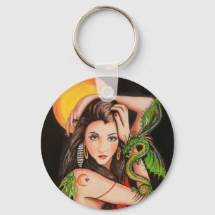 Dragons als vrienden sleutelhanger