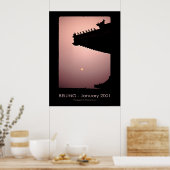 Dragons - Beijing 2001 Poster (Keuken)